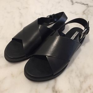 & Other Stories Black Sandals